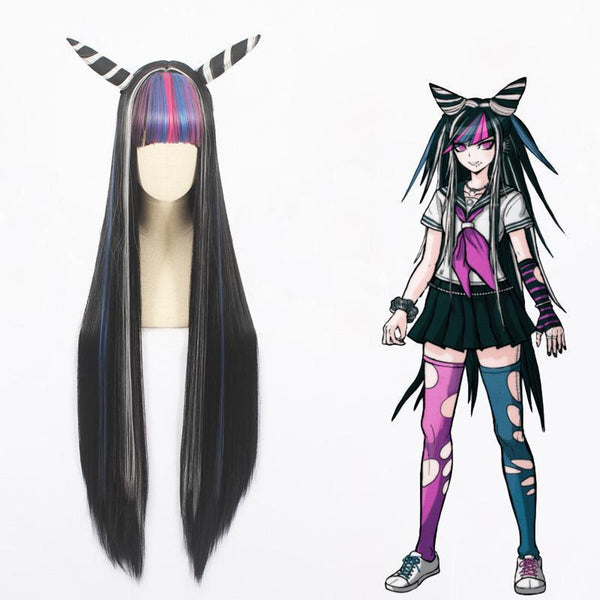 Danganronpa 2: Goodbye Despair Ibuki Mioda Costume Dress With Wigs Set Halloween Costume