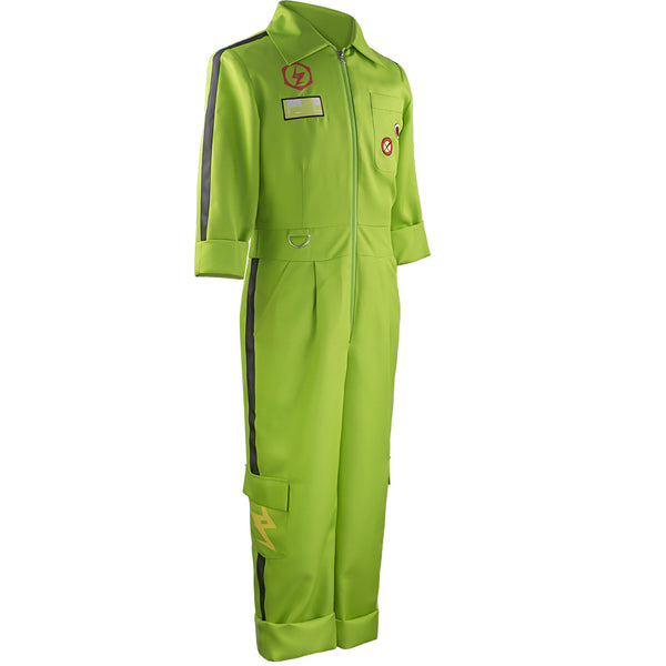 Danganronpa 2: Goodbye Despair Kazuichi Soda Cosplay Costume Green Jumpsuit With Hat