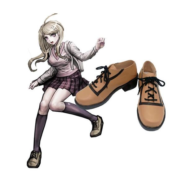 Danganronpa V3: Killing Harmony Akamatsu Kaede Full Set Costume Uniform Dress+Wigs+Shoes Carnival Costume