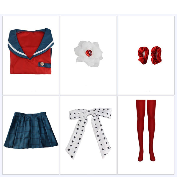 Danganronpa V3: Killing Harmony Harukawa Maki Uniform Costume Halloween Carnival Costume