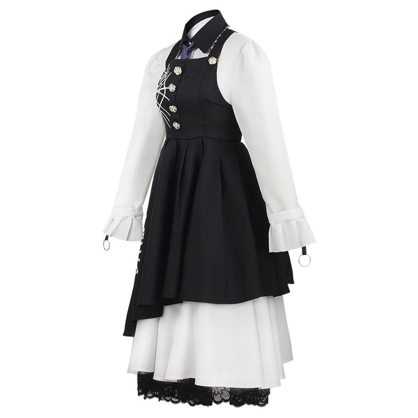 Danganronpa V3: Killing Harmony Kirumi Tojo Costume Dress With Wigs Halloween Costume Set