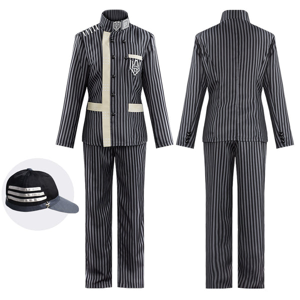 Danganronpa V3: Killing Harmony Shuichi Saihara Cosplay Costume Uniform With Hat