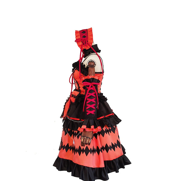 Date A Live Kurumi Tokisaki Spirit Form Cosplay Lolita Dress Costume Deluxe Version