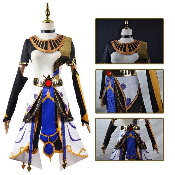 Genshin Impact Cosplay Cyno Costume Halloween Cosplay Costume With Hat