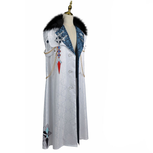 Genshin Impact Fatui Eleven Fatui Harbingers Costume Cloak Halloween Party Costume