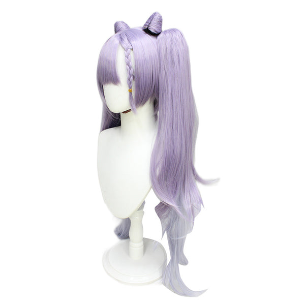 Genshin Impact Keqing Cosplay Wigs Purple Long Wigs