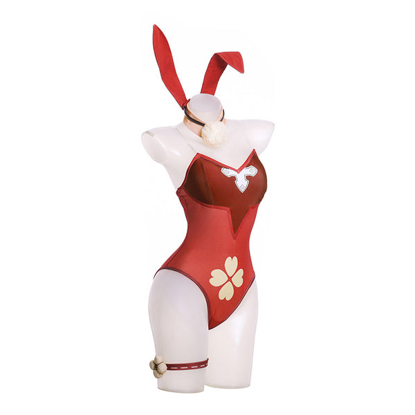 Genshin Impact Klee Costume Klee Swimwear Costume Bunny Girl Costume