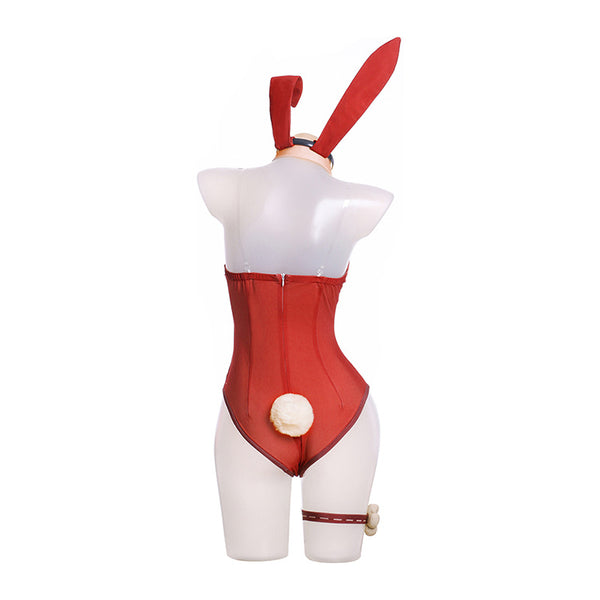 Genshin Impact Klee Costume Klee Swimwear Costume Bunny Girl Costume