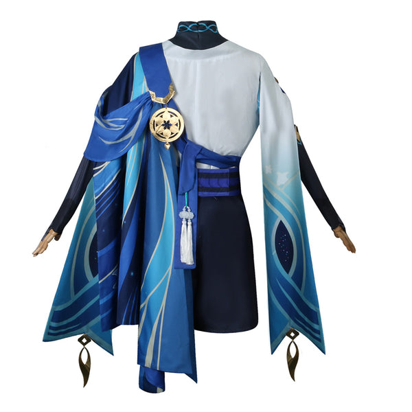 Genshin Impact Wanderer Cosplay Costume With Hat Halloween Cosplay Costume