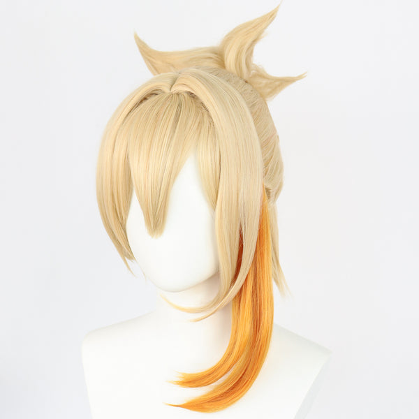 Genshin Impact Yoimiya Cosplay Wigs Cosplay Accessories Wigs