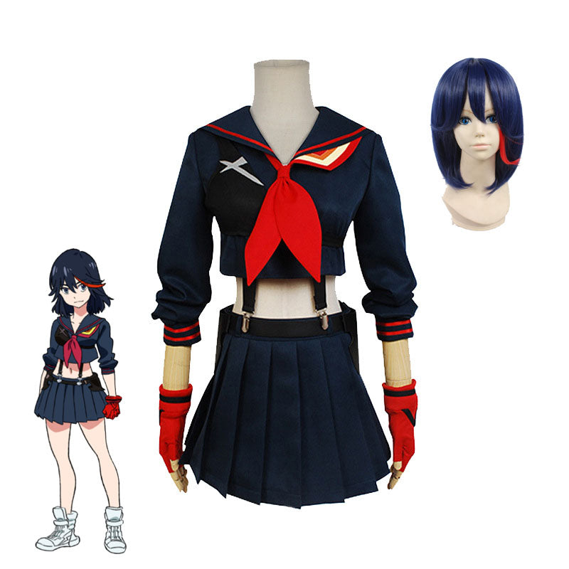 Anime Kill La Kill Cosplay Costume Ryuko Matoi Cosplay Suit Halloween ...