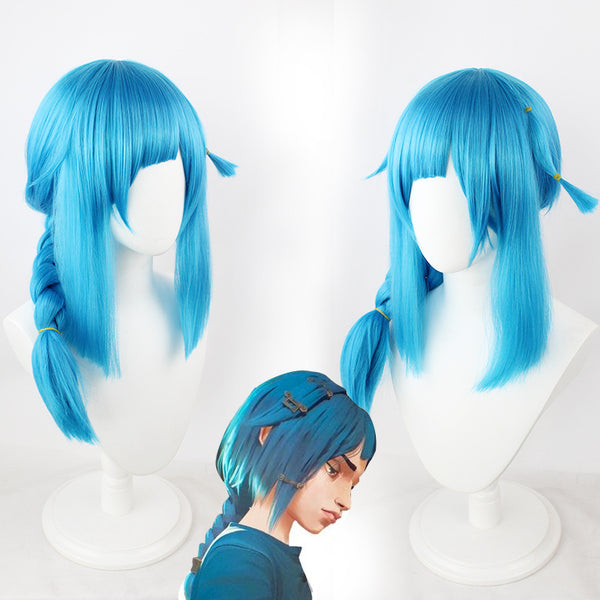 League of Legends Arcane Jinx Childhood Cosplay Wigs Cosplay Accessories