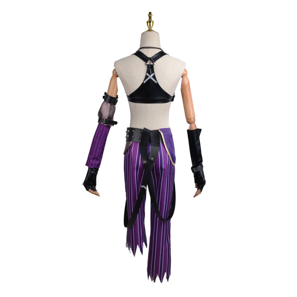 League of Legends Costume LOL Arcane Jinx Costume Halloween Carnival Cosplay Costume