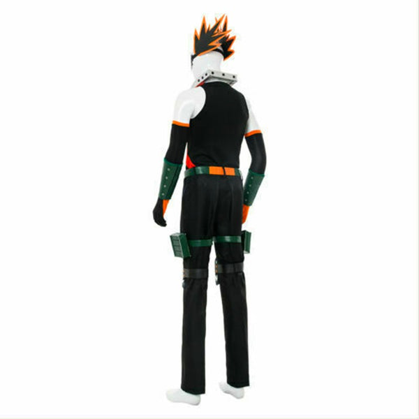 My Hero Academia Katsuki Bakugo Kacchan Hero Costume Fighting Outfit Costume Full Set With Props