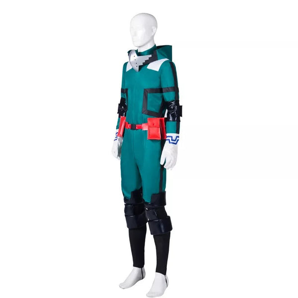 Midoriya Izuku Deku Fighting Suit Cosplay Costume With Wigs Set Halloween Izuku's Costume Beta