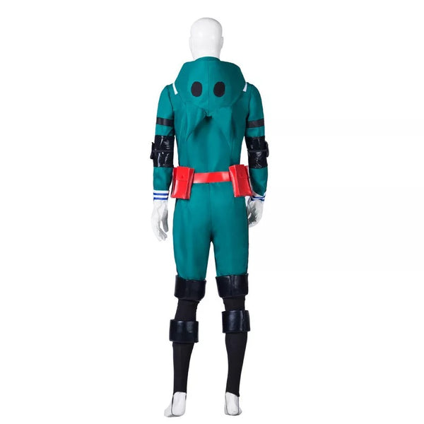 Midoriya Izuku Deku Fighting Suit Cosplay Costume With Wigs Set Halloween Izuku's Costume Beta