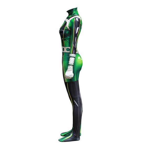 My Hero Academia Froppy Tsuyu Asui Fighting Suit Cosplay Costume