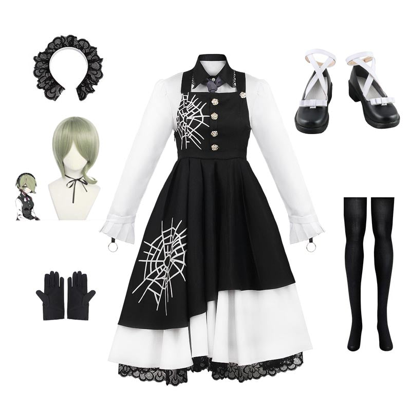 Danganronpa V3: Killing Harmony Kirumi Tojo Whole Set Cosplay Costume With Wigs and Shoes