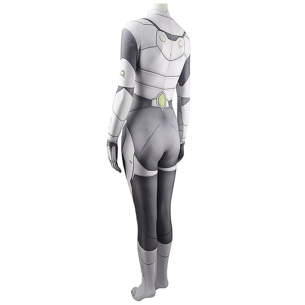 Overwatch 2 Genji Female Ver. Zentai Costume Halloween Cosplay Jumpsuit