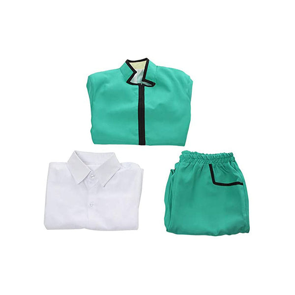 The Disastrous Life of Saiki K. Cosplay Kusuo Saiki Cosplay Suit Uniform Halloween Carnival Outfit