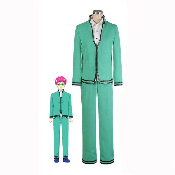 The Disastrous Life of Saiki K. Cosplay Kusuo Saiki Cosplay Suit Uniform Halloween Carnival Outfit